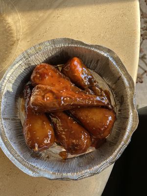 Vegan teriyaki wings at That Pizza Place in Levittown