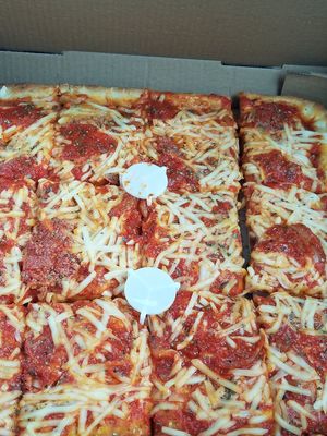 Vegan Sicilian at That Pizza Place in Levittown