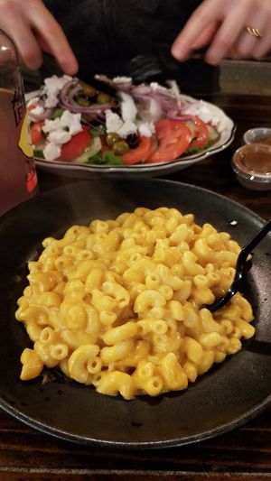 Vegan mac n cheese at That Pizza Place in Levittown