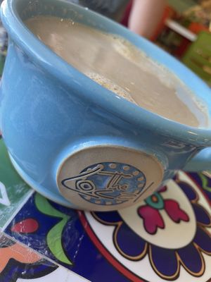 Soy Vanilla latte 😋   at The Local in Prescott