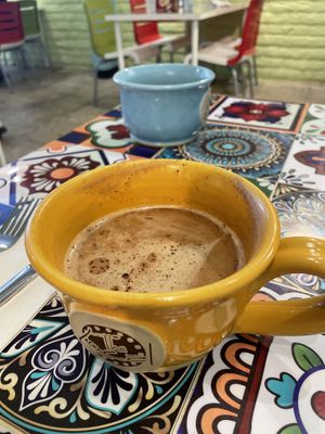 Mocha with Oat Milk  at The Local in Prescott