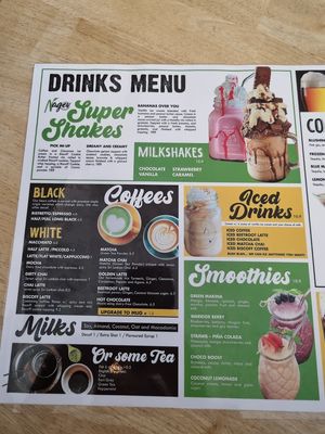 New menu may 2022 at Nagev in Evandale