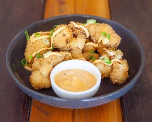Cauliflower Popcorn at Nagev in Evandale