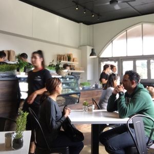 the cafe at Mr Black Juicery in Berwick