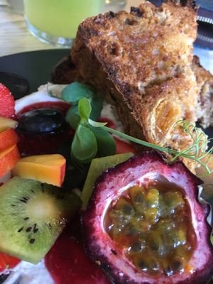 Fruit Toast at Mr Black Juicery in Berwick