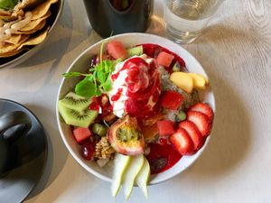 The Chia Granola Bowl at Mr Black Juicery in Berwick
