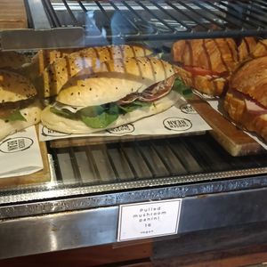 Mushroom panini at Chosen Bean Cafe & Coffee Roaster in Ferntree Gully