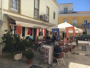 Outside  at Ateliê 47 in Silves