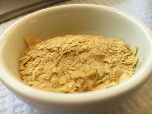 Vegan Parmesan cheese  at Ateliê 47 in Silves