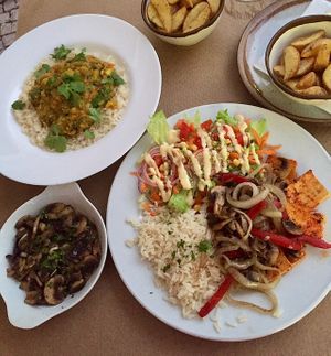 Lovely food😋 at Ateliê 47 in Silves