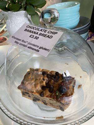 Banana bread. Gave this a miss as it looked a bit dry   at Paradise Plantbased in North West London