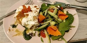 Raw lasagne at Paradise Plantbased in North West London