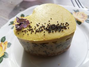Lemon Poppy seeds at Paradise Plantbased in North West London