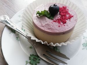 Blueberries  at Paradise Plantbased in North West London