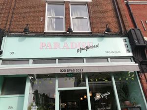The place  at Paradise Plantbased in North West London