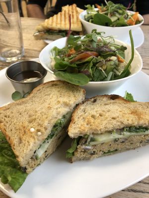 Tuna sandwich  at Grow Your Roots Cafe in Ottawa