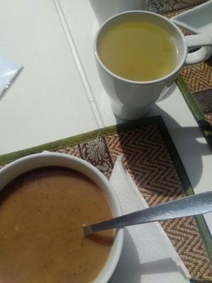 soup of the day at Raw - Comida & Granel in Porto