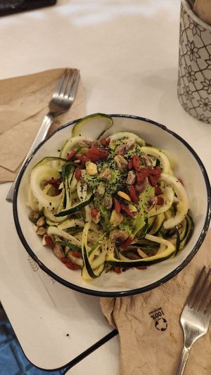 Amanida de carbasso at All You Eat is Love in Barcelona