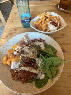 filling, fresh, delicious ! at All You Eat is Love in Barcelona