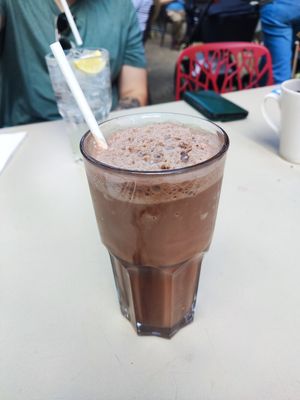 Mocha frappe at Pico Lounge in Glossop