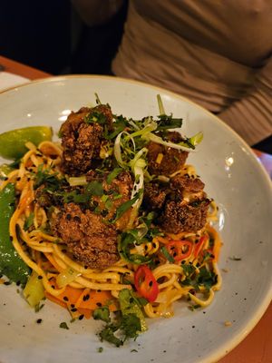 bang bang cauliflower at Pico Lounge in Glossop