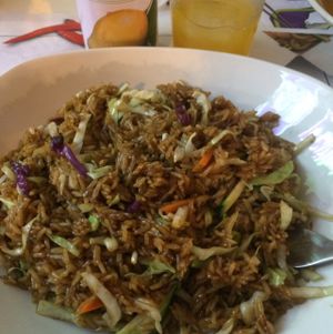 Arroz frito at Padthaiwok in Torremolinos