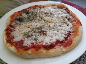 Vegan bolognese pizza 😋😋😋 at Pizzeria Pasta Da Nando in Perpignan