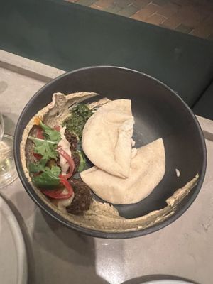 falafel  at EVO Restaurant and Bar in Portland