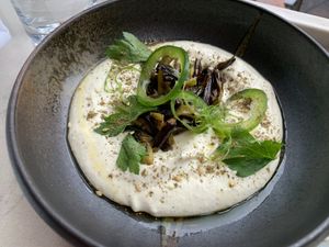 Skordalia at EVO Restaurant and Bar in Portland