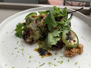 Eggplant  at EVO Restaurant and Bar in Portland