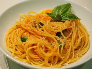 Pasta al Pomodoro at 1881 Cervejaria in Amarante