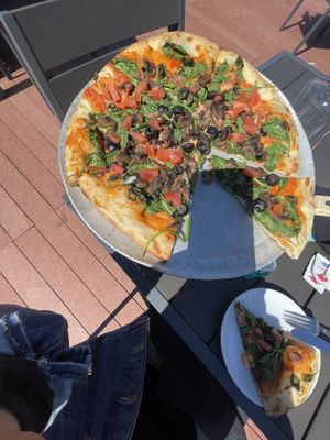 Vegan cashew with extra ingredients  at 49th State Brewing Co in Anchorage