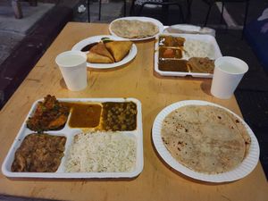 👍 at Samosa House in Santa Monica