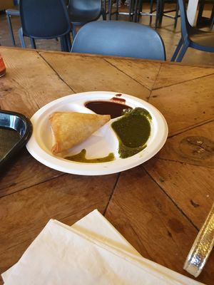 Samosa at Samosa House in Santa Monica