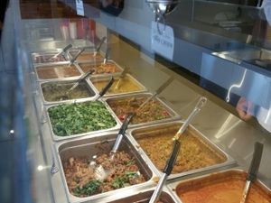 choices at Samosa House in Santa Monica