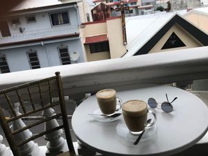 Best Coffee in town.
For sure with Soymilk at De Aca in San Jose