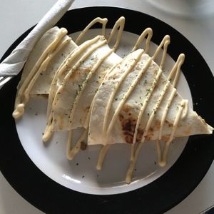 Cheesesteak Quesadillas at De Aca in San Jose