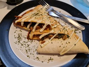 Quesadillas at De Aca in San Jose