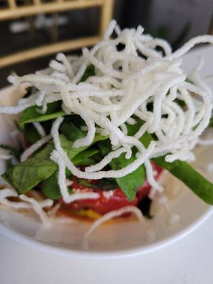 Tuna tartar at De Aca in San Jose