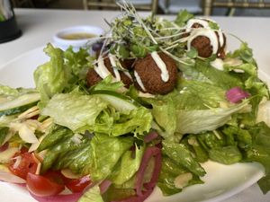 Falafel Salad  at De Aca in San Jose