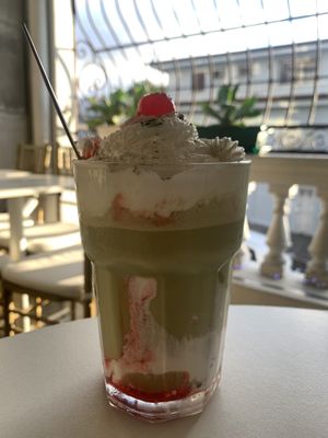 Cherry Matcha Milkshake   at De Aca in San Jose