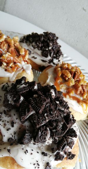 Cinnamons Rolls  at De Aca in San Jose