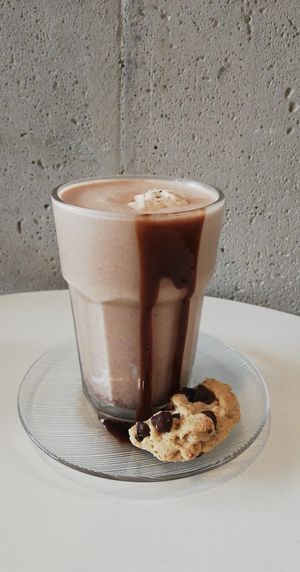 Chocolate chips cookies Milkshake  at De Aca in San Jose