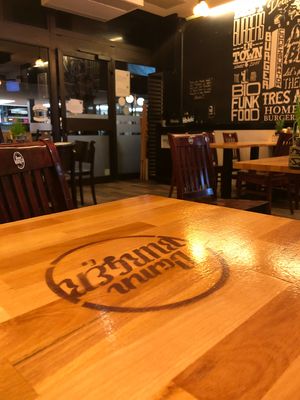 Inside at Damn Burger in Kirchheim Unter Teck