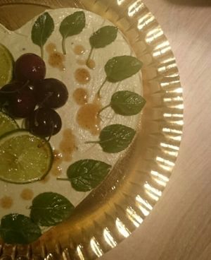 Avokado lime raw cake at Pikuleca in Pula