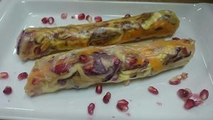 Spring rolls at Pikuleca in Pula