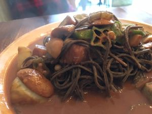 Vegan Pasta at Ohms Cafe & Bar in Hong Kong Island
