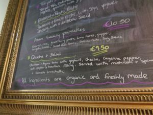 Fresh and Organic vegan food ^^ at Peckish Cafe in Ennis