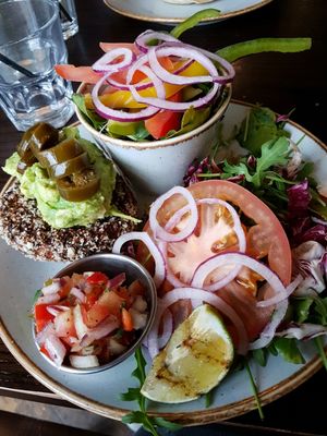 Bunless Veg-Mex at Handmade Burger Co - Bullring in Birmingham