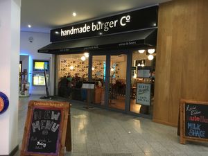 Outside  at Handmade Burger Co. in Hull